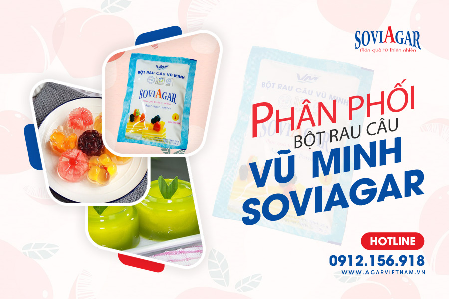 Chuyên cung cấp bột rau câu số lượng lớn - Cam kết chất lượng, giá tốt